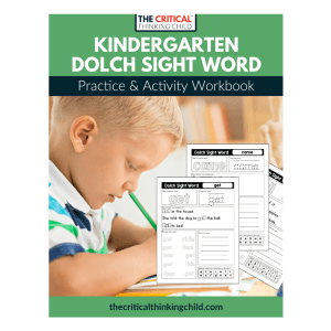 English Vocabulary Level 2 Dolch Sight Words Activity Workbook (Kindergarten)