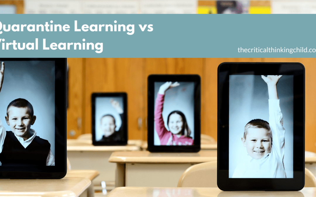 Quarantine learning vs virtual learning